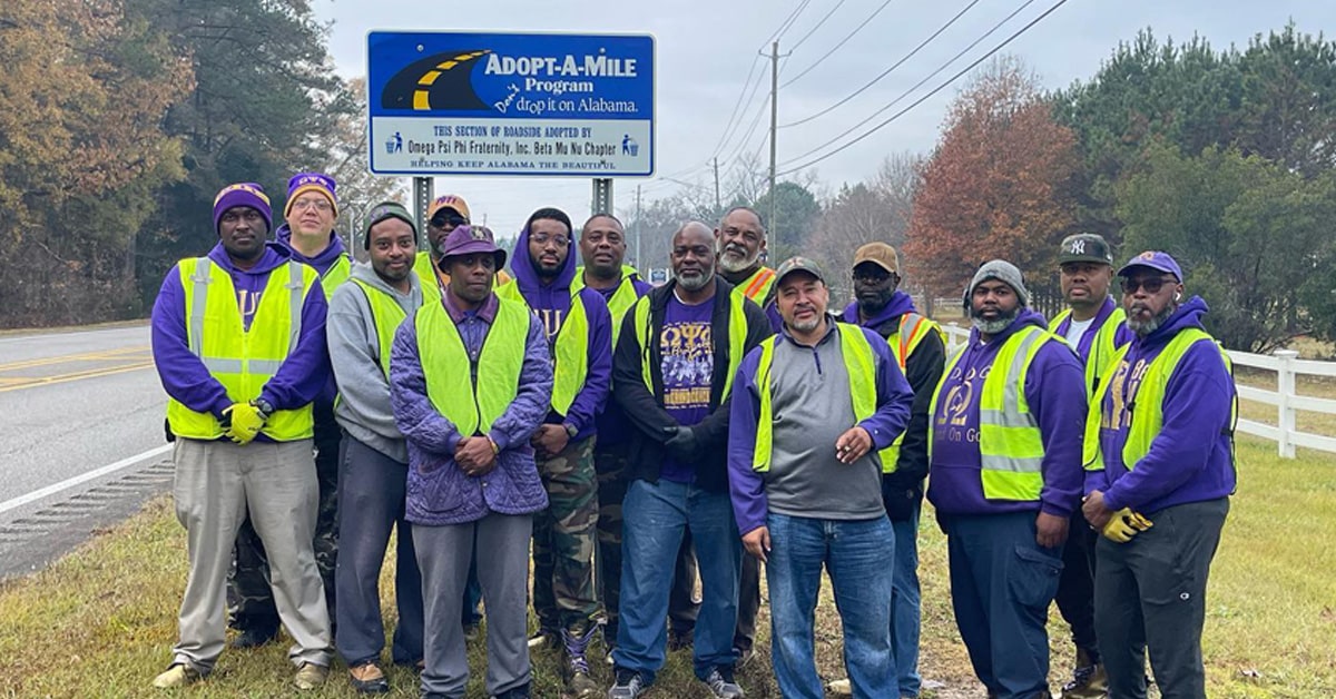 a group of people posing for a photo